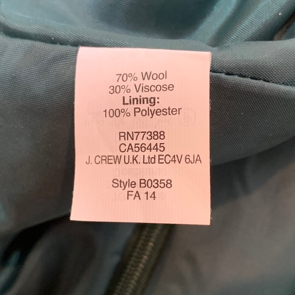 Shirttail Wool Mini Skirt - Picture 6 of 7